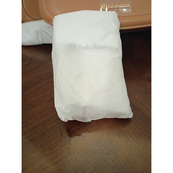 Lululemon CACTUS "LEATHER" MINI BAG CHESTNUT BROWN/GOLD   NWT - Picture 9 of 9